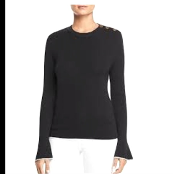 Nwt Tory Burch Kimberly Sweater Black 